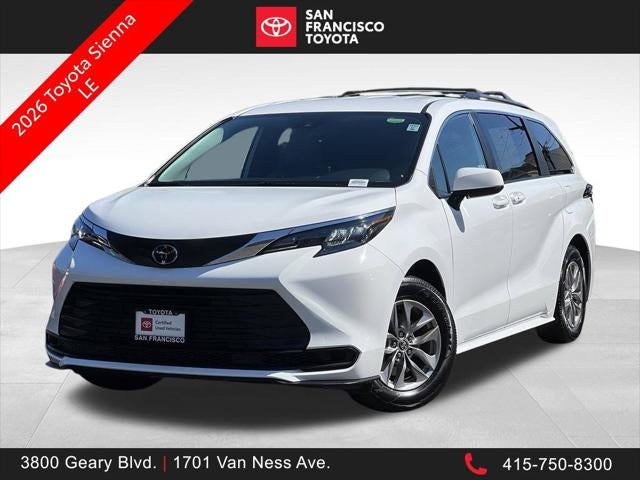 2026 Toyota Sienna LE 7 PASSENGER