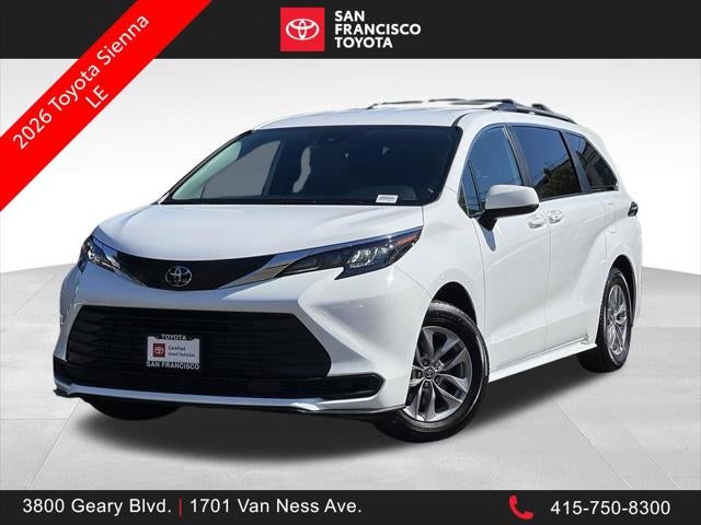 2026 Toyota Sienna LE 7 PASSENGERS