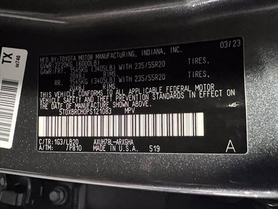 2023 Toyota Highlander Hybrid Limited