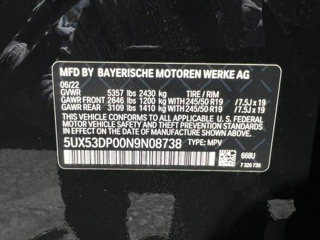 2022 BMW X3 xDrive30i