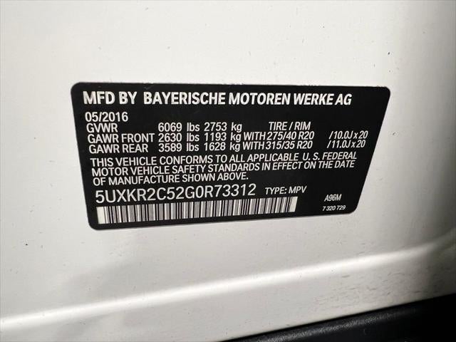 2016 BMW X5 sDrive35i