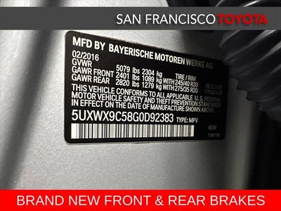 2016 BMW X3 xDrive28i