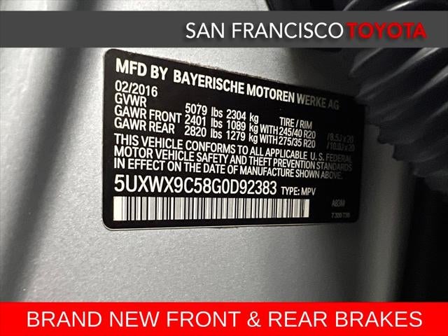 2016 BMW X3 xDrive28i