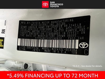 2025 Toyota Corolla FX