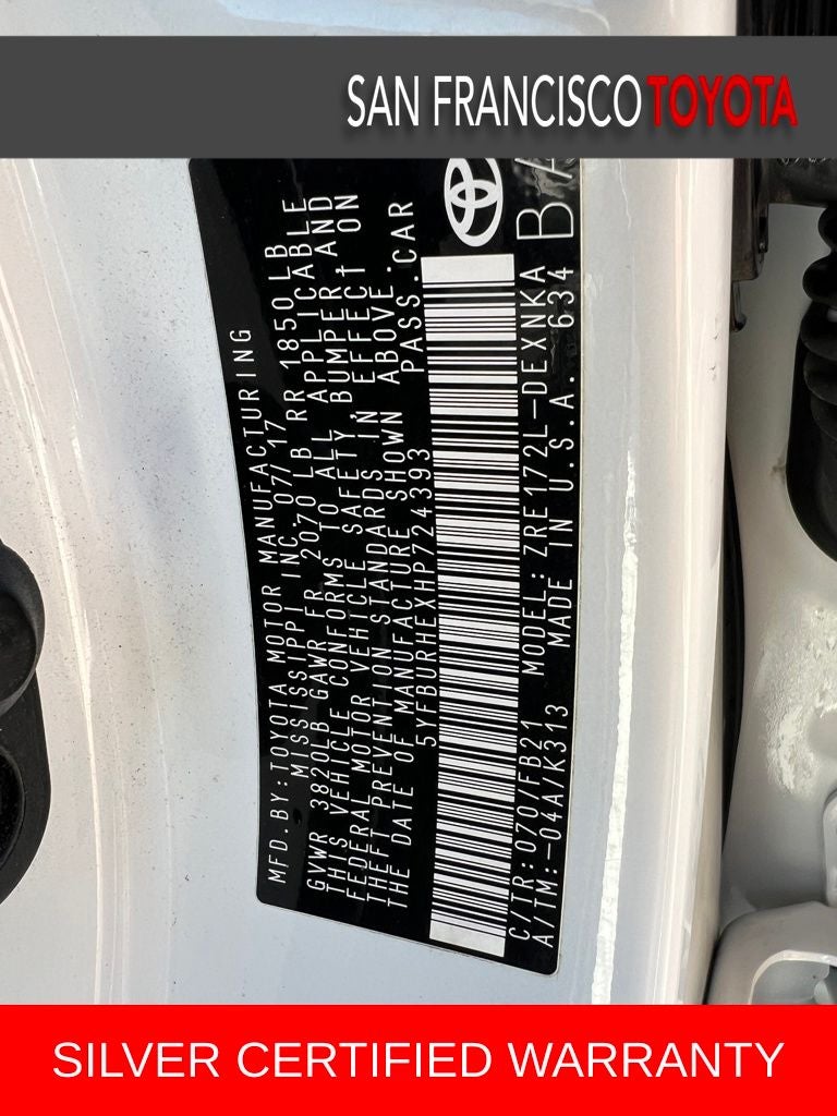 2017 Toyota Corolla LE