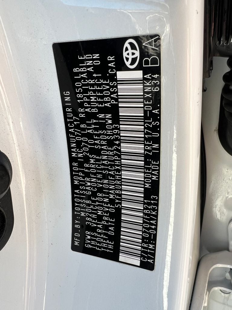 2017 Toyota Corolla LE