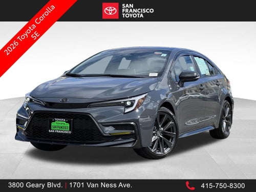 2026 Toyota Corolla SE