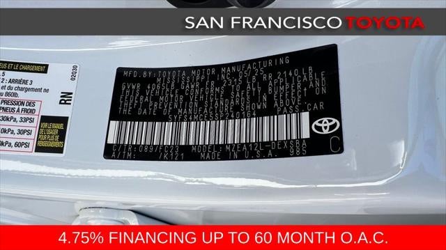 2025 Toyota Corolla SE