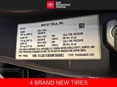 2022 Tesla Model 3 Long Range