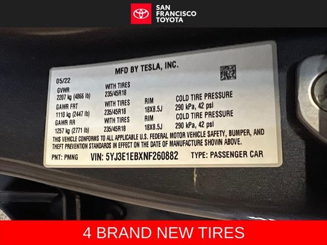 2022 Tesla Model 3 Long Range