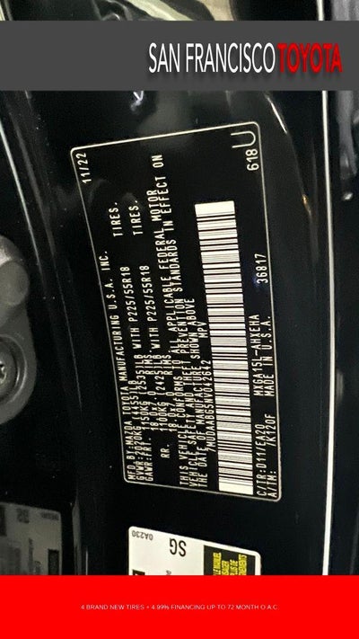 2022 Toyota Corolla Cross XLE