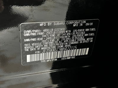 2021 Subaru Forester Limited