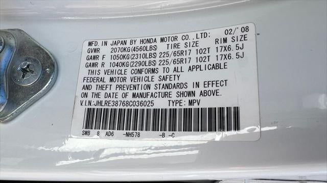 2008 Honda CR-V EX-L