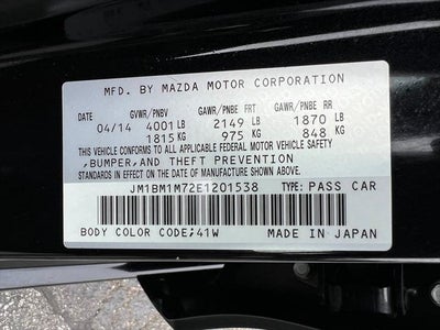 2014 Mazda Mazda3 i Grand Touring