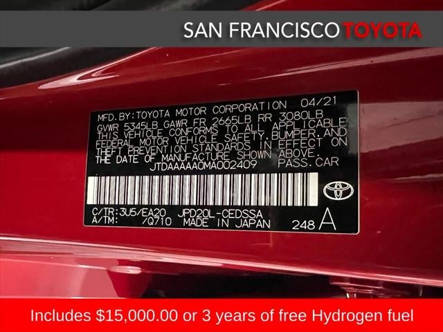 2021 Toyota Mirai XLE