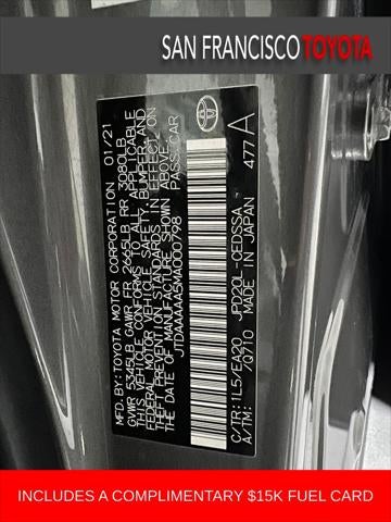 2021 Toyota Mirai XLE