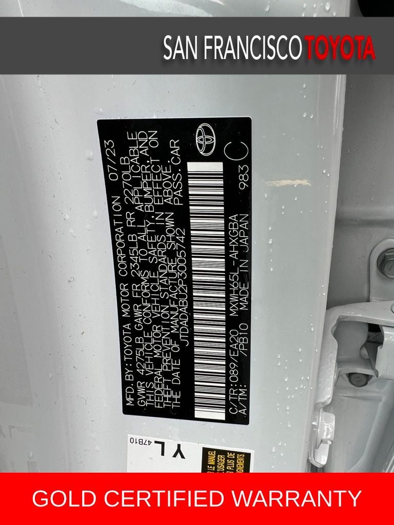 2023 Toyota Prius XLE