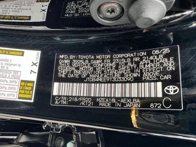 2026 Toyota Corolla LE