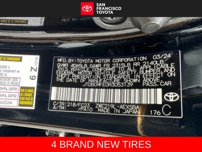 2024 Toyota Corolla Hybrid SE