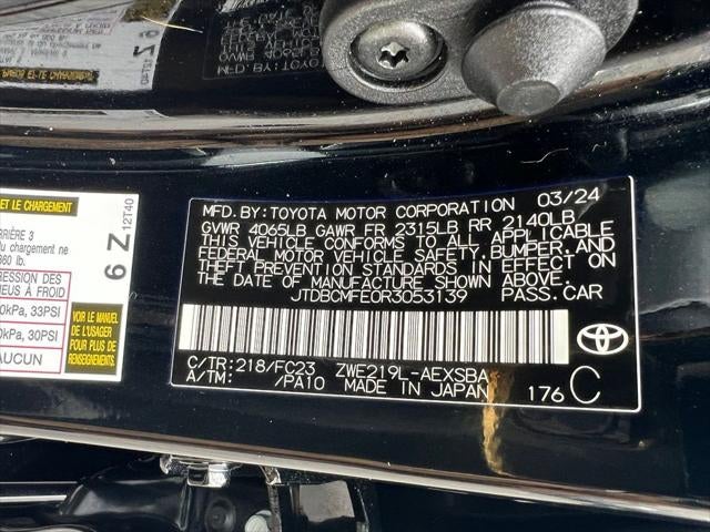 2024 Toyota Corolla Hybrid SE