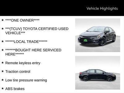 2024 Toyota Corolla Hybrid SE
