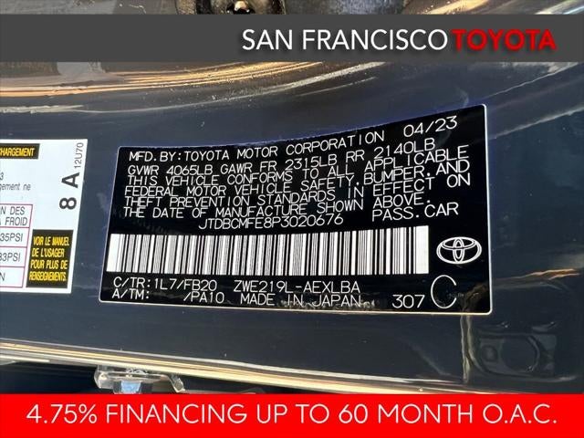 2023 Toyota Corolla Hybrid LE