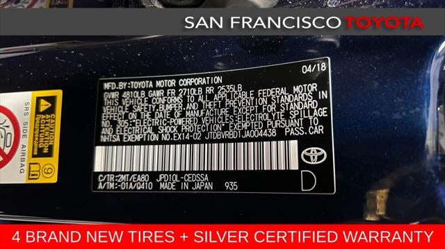 2018 Toyota Mirai Base