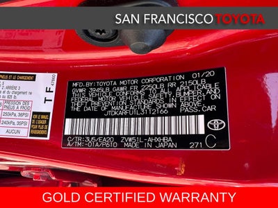 2020 Toyota Prius XLE