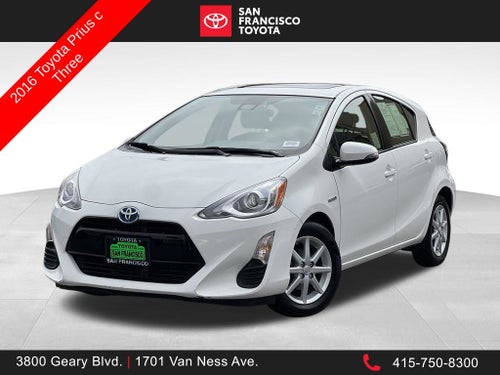2016 Toyota Prius c Three