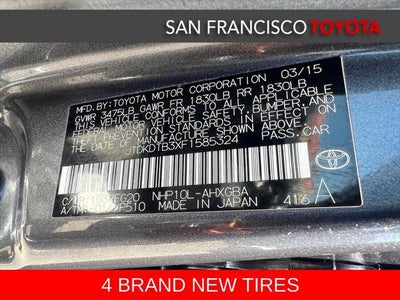 2015 Toyota Prius c Three