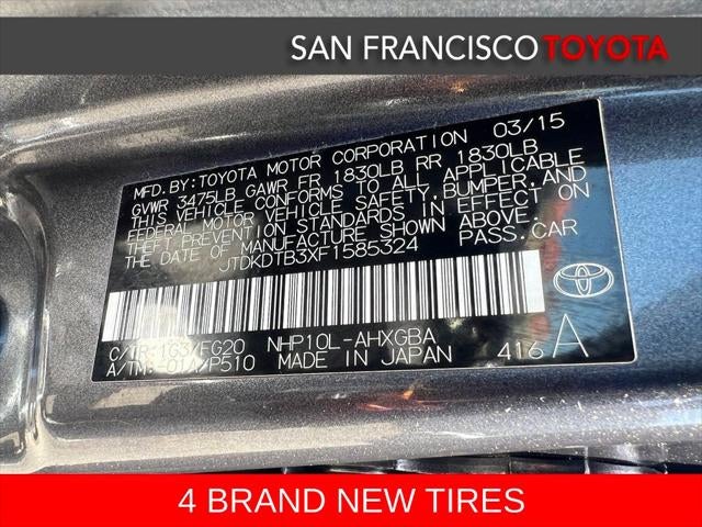 2015 Toyota Prius c Three