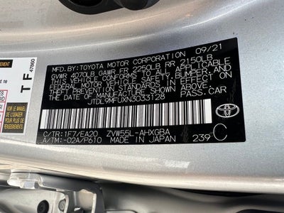 2022 Toyota Prius Nightshade