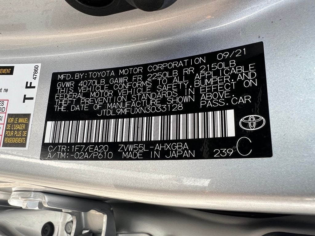 2022 Toyota Prius Nightshade