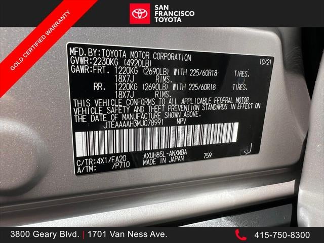 2021 Toyota Venza LE