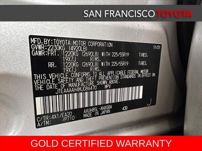 2021 Toyota Venza XLE