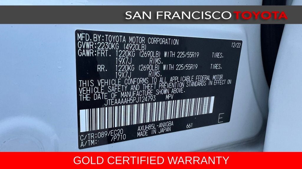 2023 Toyota Venza Nightshade