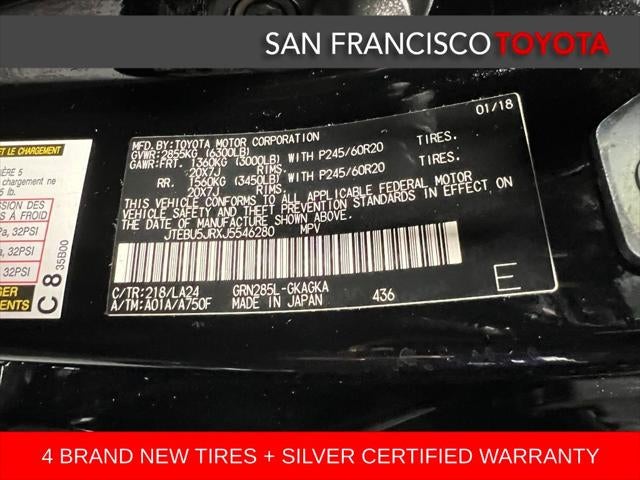 2018 Toyota 4Runner Limited