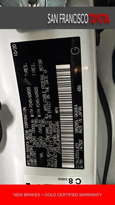 2021 Toyota 4Runner Limited