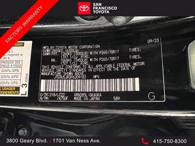 2023 Toyota 4Runner TRD Off-Road Premium