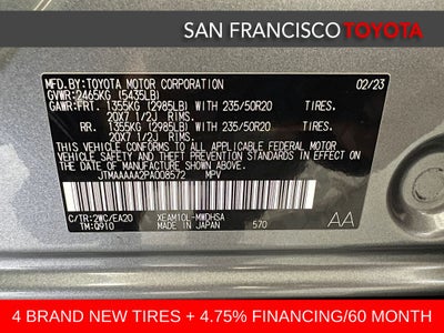 2023 Toyota bZ4X Limited