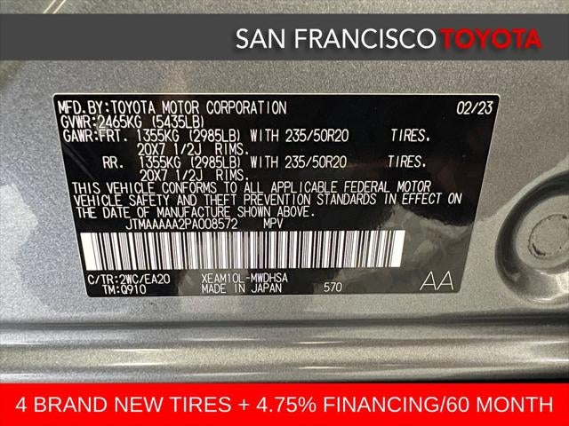 2023 Toyota bZ4X Limited