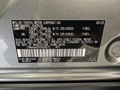 2023 Toyota bZ4X Limited