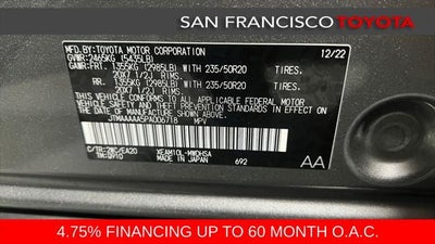 2023 Toyota bZ4X Limited