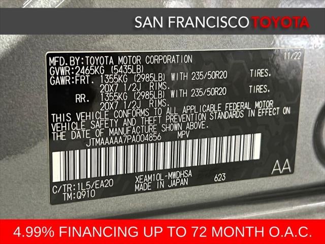 2023 Toyota bZ4X Limited