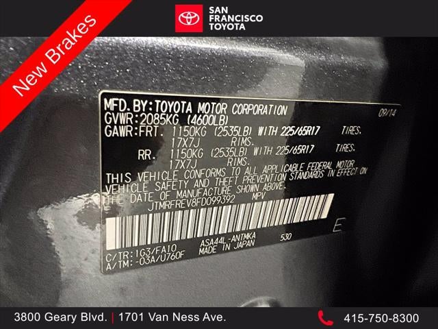 2015 Toyota RAV4 XLE