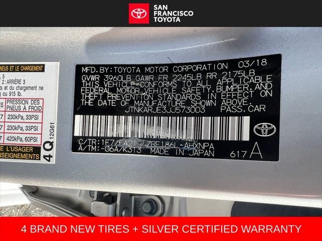 2018 Toyota Corolla iM Manual (Natl)