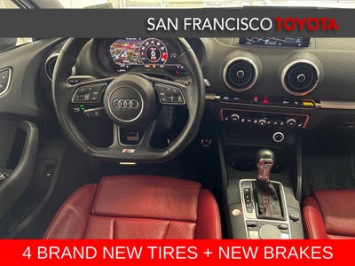 2017 Audi S3 2.0T Premium Plus quattro