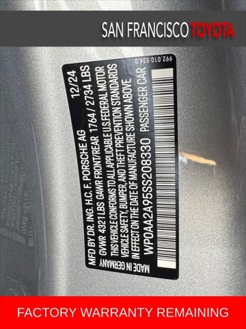 2025 Porsche 911 Carrera