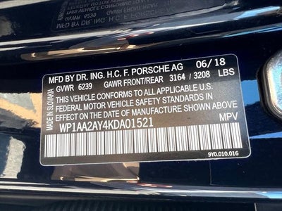 2019 Porsche Cayenne AWD