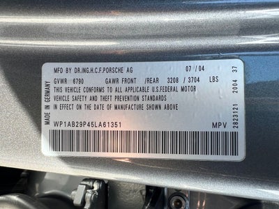 2005 Porsche Cayenne S